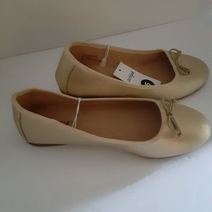 GIRLS GOLDEN FLATS